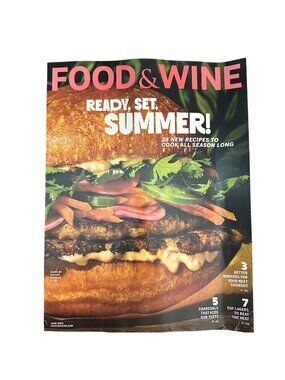 Food & Wine Magazine June 2025 Ready Set Summer Recipes Cooking